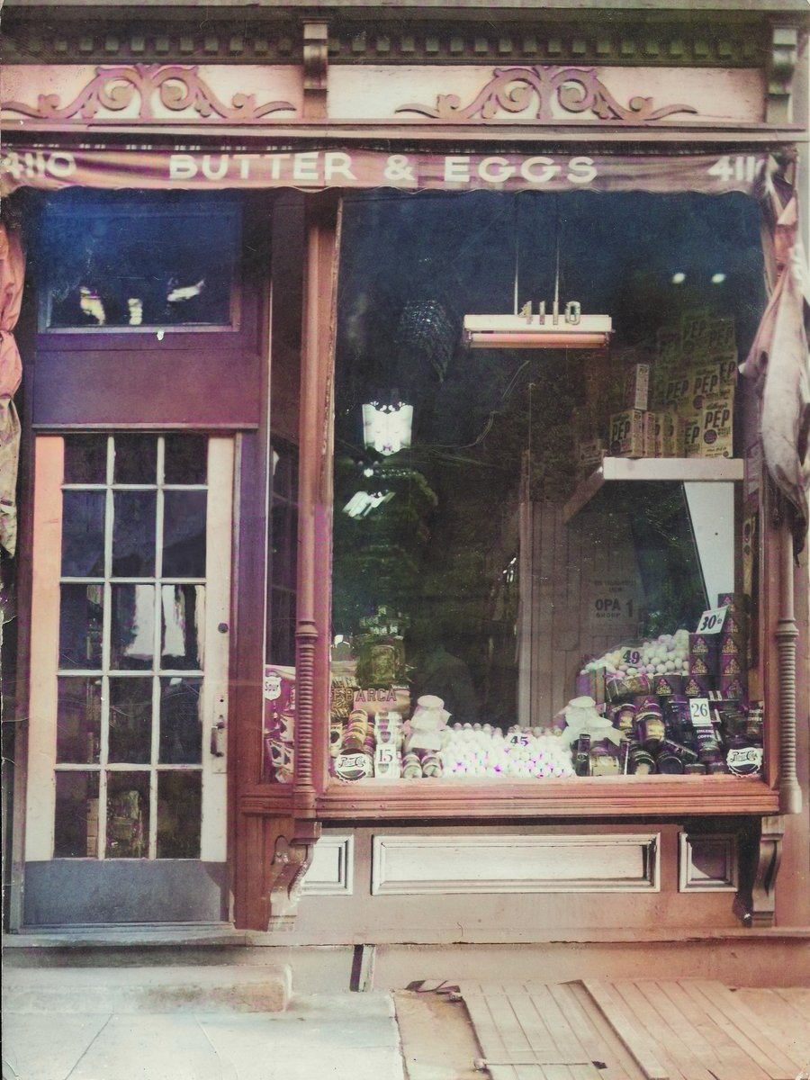 Barca Bros. grocery storefront, Yonkers, NY, early 20th century